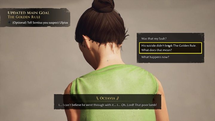 1 - The Forgotten City: Ulpius suicide attempt - walkthrough - Part 1 - The Forgotten City Guide