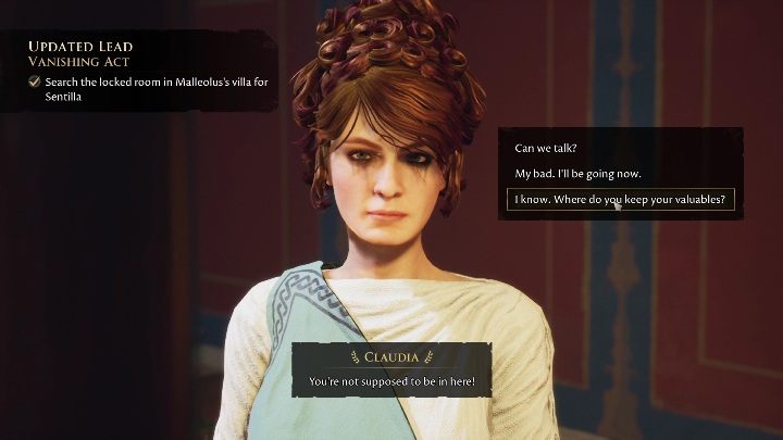 Enter the room where you'll find her - The Forgotten City: Rescuing Ulpius - walkthrough - Part 2 - The Forgotten City Guide