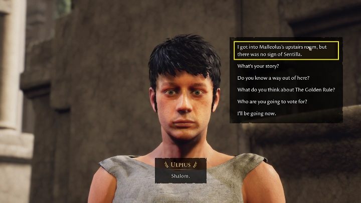 Find Ulpius (his location should be indicated by a special quest marker) - The Forgotten City: Rescuing Ulpius - walkthrough - Part 2 - The Forgotten City Guide