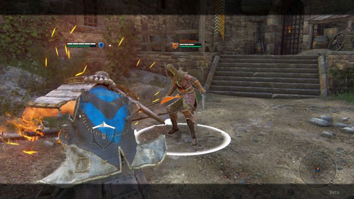 Kensei can finish his combination with an unblockable or uninterruptible hit. - How to play Kensei? - Samurais - For Honor Game Guide