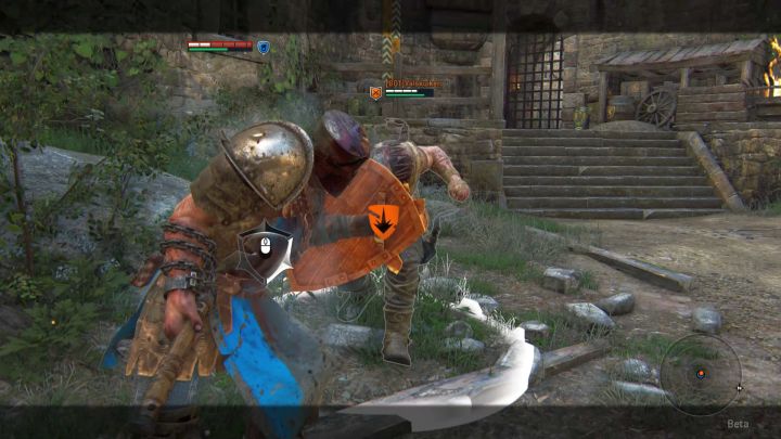 The Conqueror can mix their normal attacks with Shield Bash which stuns the enemies and allows you to continue the onslaught. - How to play Conqueror? - Knights - For Honor Game Guide