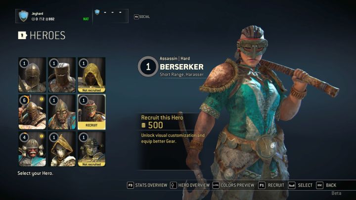 Berserker. - How to fight against each hero in For Honor? - Tips - For Honor Game Guide