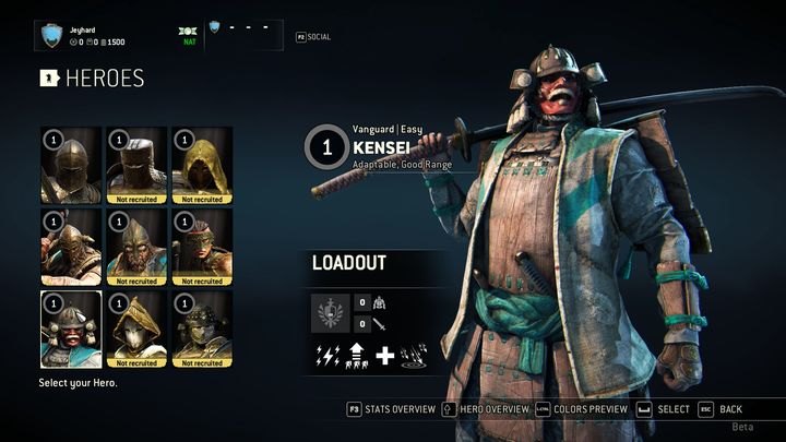 Kensei. - How to fight against each hero in For Honor? - Tips - For Honor Game Guide