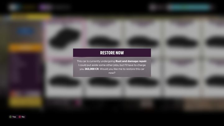 If you want to unlock a Barn Find quickly, you will have to pay with credits (CR) - Forza Horizon 5: Barn Find - how to collect? - FAQ - Forza Horizon 5 Guide