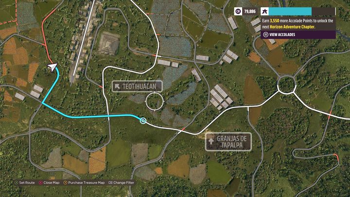 This barn find is located in the Teotihuacan region, near the airport - Forza Horizon 5: All Barn Finds - list - Guide - Forza Horizon 5 Guide