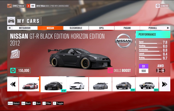 One of the bonus cars - you can win it in a draw or buy at the auction - Preliminary information | Car List - Car List - Forza Horizon 3 Game Guide