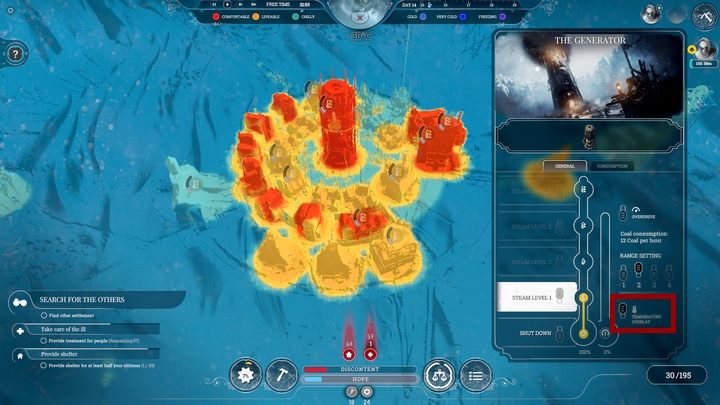 More info about that here: What happens when the Discontent/Hope bars reach critical values - General tips for Frostpunk - Basic tips - Frostpunk Game Guide