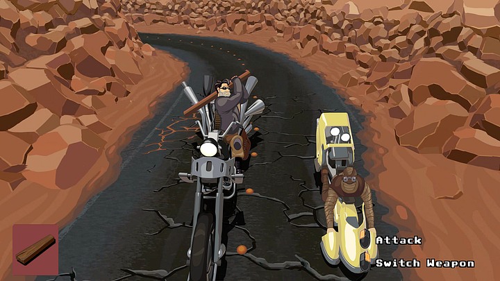 This bizarre gentleman has the goggles. - Get the booster and goggles | Chapter Two Walkthrough - Chapter Two | Full Throttle Remastered Walkthrough - Full Throttle Remastered Game Guide