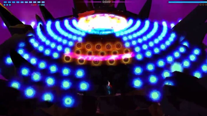 To avoid the second one (indestructible balls), hold the dodge button for half a second - How to defeat The Chain boss in Furi? - Walkthrough - Furi Game Guide