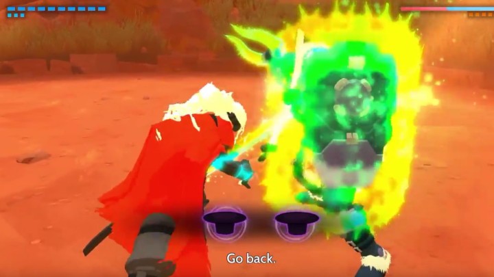 4 - How to defeat The Hand boss in Furi? - Walkthrough - Furi Game Guide