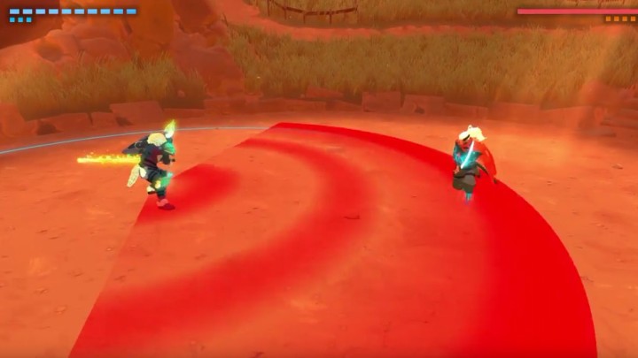 1 - How to defeat The Hand boss in Furi? - Walkthrough - Furi Game Guide