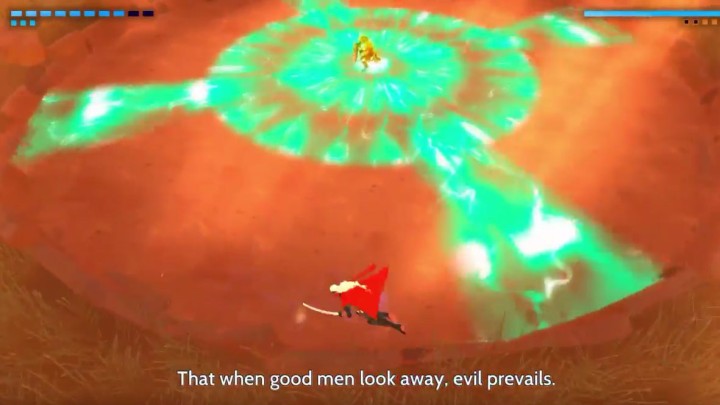 1 - How to defeat The Hand boss in Furi? - Walkthrough - Furi Game Guide