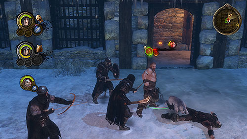 Now go to the door in [point 5] - For This Night and All Nights to Come [MQ] - Chapter 1 - Mors Westford - Game of Thrones - Game Guide and Walkthrough