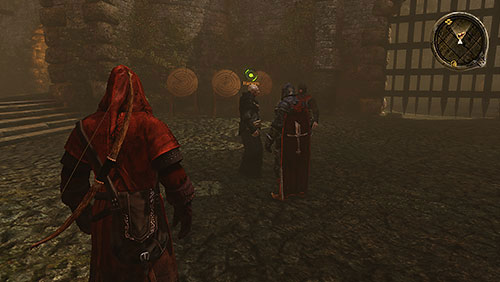 After entering the courtyard, you can listen the conversation between a bunch of people and the go talk with Harwyn - For All the Days Gone By [MQ] - Chapter 2 - Alester Sarwyck - Game of Thrones - Game Guide and Walkthrough