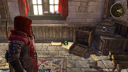 In this room youll find one of two letters which youre looking for - The Lions Will [MQ] - p. 1 - Chapter 4 - Alester Sarwyck - Game of Thrones - Game Guide and Walkthrough