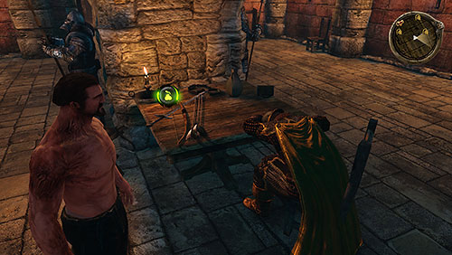 After exiting the cell go to the guards post - Varys anaesthetized him - The Lions Will [MQ] - p. 2 - Chapter 4 - Alester Sarwyck - Game of Thrones - Game Guide and Walkthrough