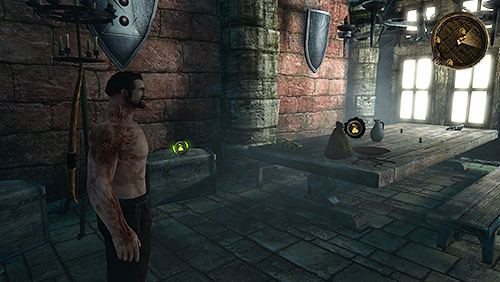 In the room from which those men got out youll find the rest of your equipment, so put it up - The Lions Will [MQ] - p. 2 - Chapter 4 - Alester Sarwyck - Game of Thrones - Game Guide and Walkthrough