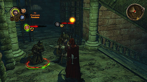 On the top of stairs two enemies in medium armors await you - The Lions Will [MQ] - p. 2 - Chapter 4 - Alester Sarwyck - Game of Thrones - Game Guide and Walkthrough