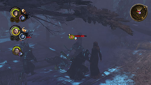 On the nearest platform you meet Nights Watch men who try to get you into the ambush - Beauty and the Beast [MQ] - Chapter 5 - Mors Westford - Game of Thrones - Game Guide and Walkthrough