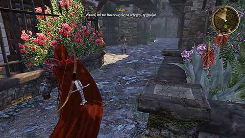 Harry runs down, on the square in front of the Sarwyck Manse - The Crowns Dog [MQ] - Chapter 6 - Alester Sarwyck - Game of Thrones - Game Guide and Walkthrough