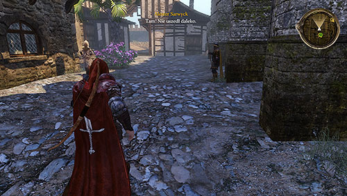 Just after opening the gate youll see the runaway again - The Crowns Dog [MQ] - Chapter 6 - Alester Sarwyck - Game of Thrones - Game Guide and Walkthrough