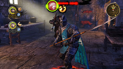 After the battle turn left, and follow the Hen - The Crowns Dog [MQ] - Chapter 6 - Alester Sarwyck - Game of Thrones - Game Guide and Walkthrough