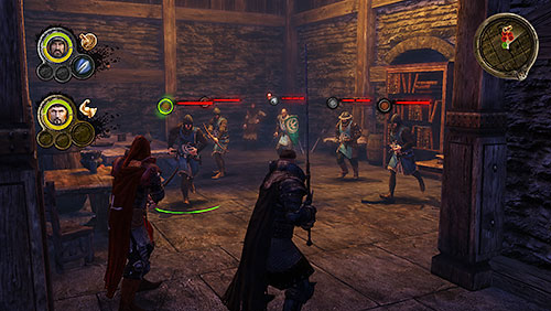 At last you get to the final room, where Godric/Hen is waiting for you with his men - The Crowns Dog [MQ] - Chapter 6 - Alester Sarwyck - Game of Thrones - Game Guide and Walkthrough