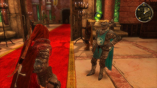In the throne room you met Uthor, knight - Silence in the Ranks [SQ] - Chapter 6 - Alester Sarwyck - Game of Thrones - Game Guide and Walkthrough