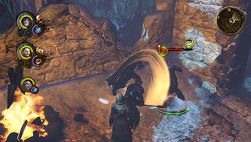 After short discussion the encounter begins - Stray Dog [MQ] - p. 1 - Chapter 7 - Mors Westford - Game of Thrones - Game Guide and Walkthrough