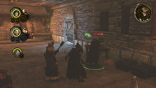 Guard wont be pleased with your discover and attacks you - The Black Bloodhound [SQ] - Chapter 7 - Mors Westford - Game of Thrones - Game Guide and Walkthrough