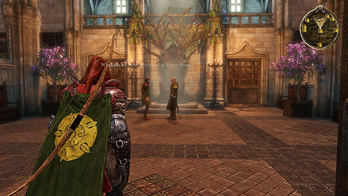 Before you speak with Harlton listen to his conversation with other man - theyre talking about some powerful and well protected weapon - A New Hope [MQ] - p. 3 - Chapter 8 - Alester Sarwyck - Game of Thrones - Game Guide and Walkthrough