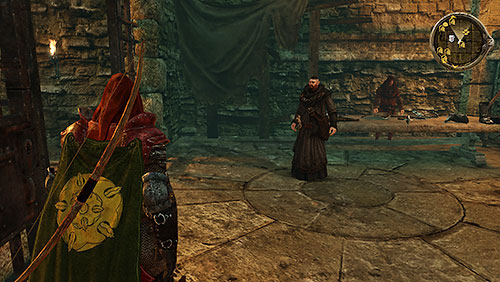 After the first fight, Rupert shows up in the preparation room - Blood on the Sand [SQ] - Chapter 8 - Alester Sarwyck - Game of Thrones - Game Guide and Walkthrough