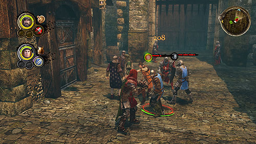 After exiting market square youll be attacked again by the blue robes - Rings and Chains [SQ] - Chapter 8 - Alester Sarwyck - Game of Thrones - Game Guide and Walkthrough