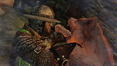 Follow the Mors scent and kill first guard in the northern corridor - Promise [MQ] - Chapter 9 - Mors Westford - Game of Thrones - Game Guide and Walkthrough