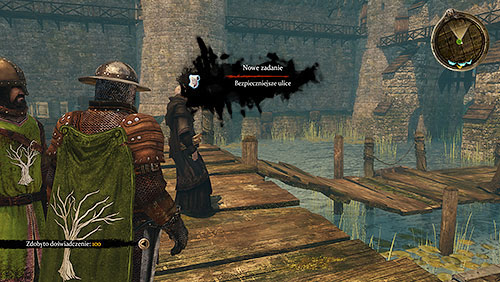 Talk with Harwyn at the beginning initiates a secondary quest - Safer Streets [SQ] - Chapter 11 - Mors i Alester - Game of Thrones - Game Guide and Walkthrough