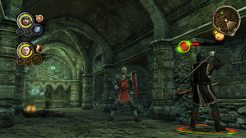 Another group you find at the next crossroads, under the closed gate - Fight Fire with Fire [MQ] - p. 1 - Chapter 12 - Mors and Alester - Game of Thrones - Game Guide and Walkthrough