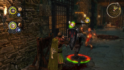 When you enter the prison, dont attack first met enemies - Fight Fire with Fire [MQ] - p. 1 - Chapter 12 - Mors and Alester - Game of Thrones - Game Guide and Walkthrough