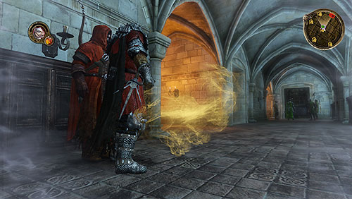 Omit quietly the throne room, and enter the corridor, on which corner the patrol is standing - Bound [MQ] - Chapter 13 - Mors and Alester - Game of Thrones - Game Guide and Walkthrough