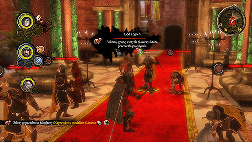 When enemys health drops to half, Golden Cloaks enters the throne room - Ice and Fire [MQ] - Chapter 16 - Mors or Alester - Game of Thrones - Game Guide and Walkthrough