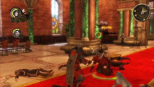 Play the rest fight, as the previous parts, use vials and oils - Ice and Fire [MQ] - Chapter 16 - Mors or Alester - Game of Thrones - Game Guide and Walkthrough