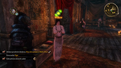 In the brothel talk with Willow, a prostitute, who has one eager man for you - Gulian - New Blood - chapters from 7 to 13 - Continuous quests - Game of Thrones - Game Guide and Walkthrough