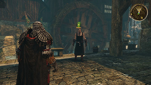 By the mill you find Waltyr, a smith, who agrees eagerly - New Blood - chapters from 7 to 13 - Continuous quests - Game of Thrones - Game Guide and Walkthrough