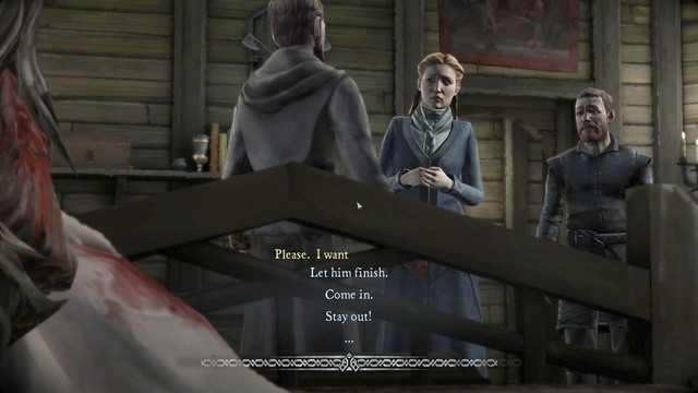 After waking up Maester will give you medicine which you can drink or not - Chapter 2 | Episode 2: The Lost Lords - Episode 2: The Lost Lords - Game of Thrones: A Telltale Games Series Game Guide