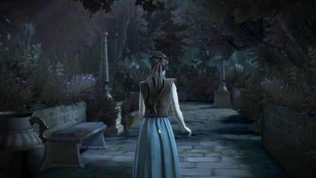 After regaining control of Mira Forrester, with the directional buttons move forward until you get to the place shown on the picture - Chapter 6 | Episode 2: The Lost Lords - Episode 2: The Lost Lords - Game of Thrones: A Telltale Games Series Game Guide