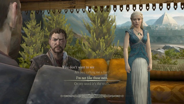 After the action with Gared, its time for Asher - Chapter 1 | Episode 4: Sons of Winter - Episode 4: Sons of Winter - Game of Thrones: A Telltale Games Series Game Guide