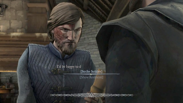 If youve chosen the first one - Chapter 5 | Episode 3: The Sword in the Darkness - Episode 3: The Sword in the Darkness - Game of Thrones: A Telltale Games Series Game Guide