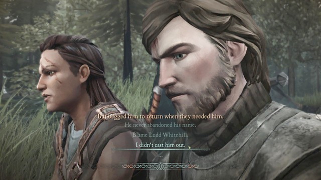 If in the previous episode you have decided to sacrifice Asher, you will start the second chapter as Rodrik - Chapter 2 | Episode 6: The Ice Dragon - Episode 6: The Ice Dragon - Game of Thrones: A Telltale Games Series Game Guide