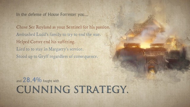 The Game of Thrones offers many important choices in each available episode - Endings | Episode 6: The Ice Dragon - Episode 6: The Ice Dragon - Game of Thrones: A Telltale Games Series Game Guide