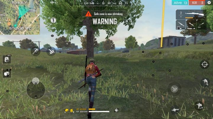 Supply drops can be noticed from a long distance. - Supply drops in Garena Free Fire? - Battlefield - Garena Free Fire Guide