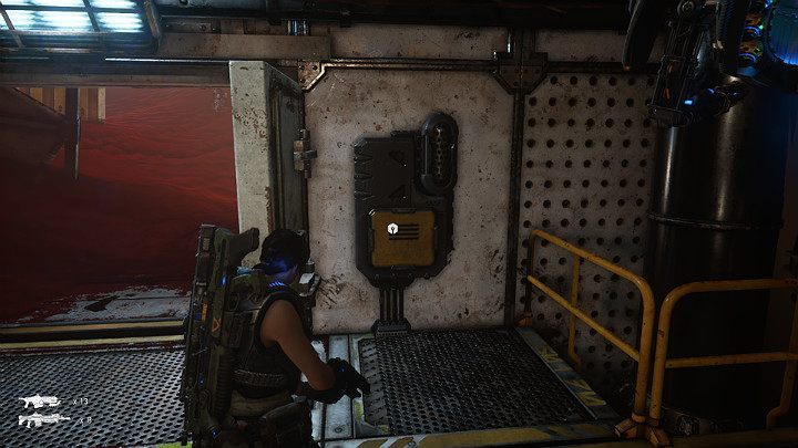 There is a locked door on your right - Act 3 Chapter 3 - Some Assembly Required | Gears 5 Walkthrough - Act III - Gears 5 Guide